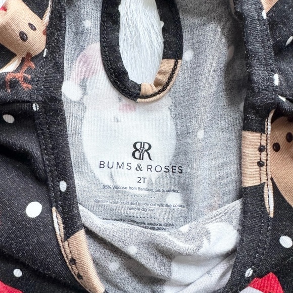 Bums and Roses Ruffle Dress - Picture 3 of 3